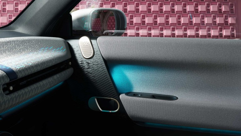 MINI pur electric – mozaic - interior