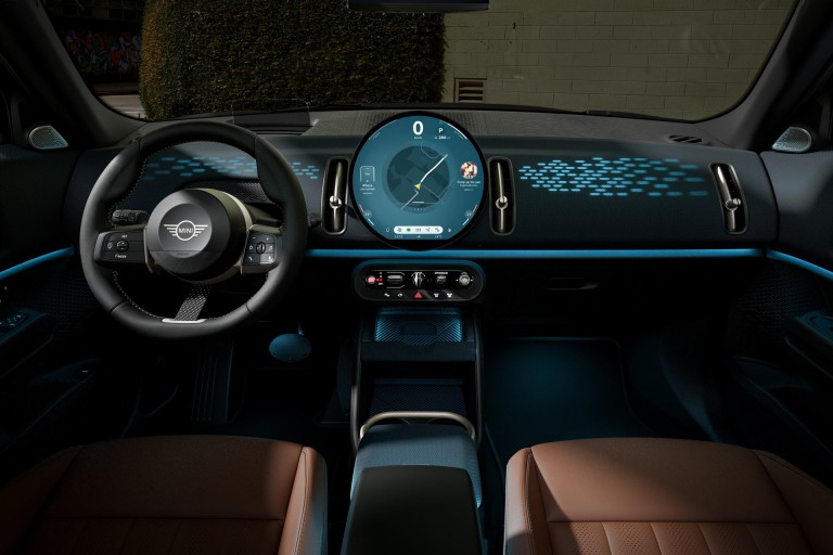 MINI Countryman pur electric - sustenabilitate - materiale textile reciclate